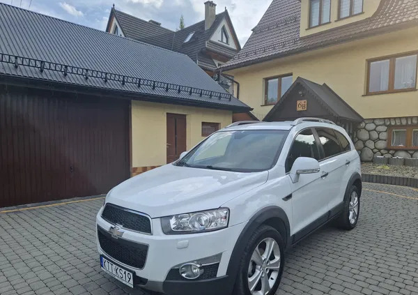 chevrolet captiva małopolskie Chevrolet Captiva cena 34900 przebieg: 201000, rok produkcji 2011 z Zakopane